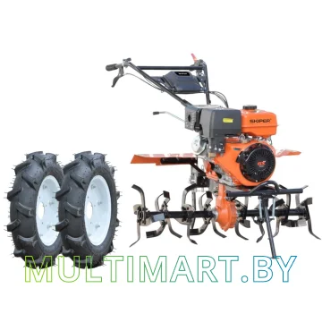 Мотокультиватор Skiper SP-1400S (колеса Brado 4.00-10)
